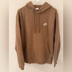 Nike Men's Tan Hoodie